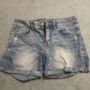 American Eagle Midi Length Jean shorts